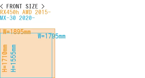 #RX450h AWD 2015- + MX-30 2020-